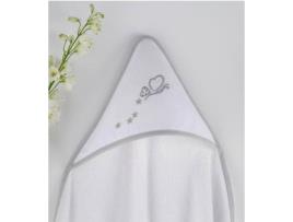 Toalha de Banho PIELSA BABY Butterfly 122131 (100x100 - Cinza)