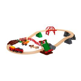 Brio Pista da quinta e locomotiva a pilhas