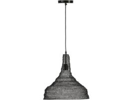 Candeeiro de Teto  Fidji (Preto - E27 - Máx. 40W - Malha Metálica)