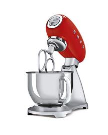 SMEG ROBOT COZINHA TAÇA 4,8LT 800W SERIE ANNI 50 VERMELHO