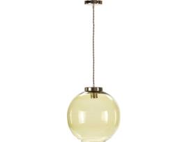 Candeeiro de Teto ELS BANYS Ball (Amarelo - E27 - Máx. 40W - Vidro, Metal)