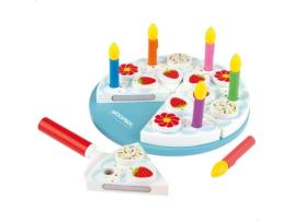 Brinquedo de Madeira  Bolo de aniversário (Idade Mínima: 2 anos)