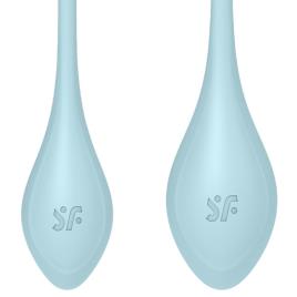 CONJUNTO DE TREINAMENTO SATISFYER YONI POWER 2 - AZUL