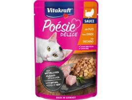 Ração para Gatos  Deli Sauce (23x85 g - Húmida - Sabor: Peru)