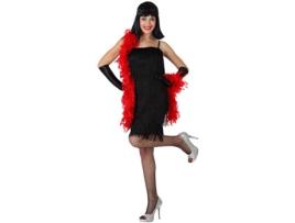 Fato de Mulher  Charleston Preto (Tam: M-L - 38/42)