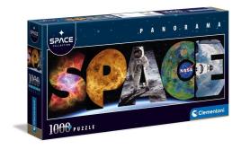 Clementoni - Puzzle 1000 Peças Panorama: Space Collection