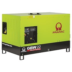 Gerador a gasóleo PRAMAC GBW22P ACP