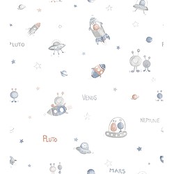 Papel de parede  MARCIANOS MARRON