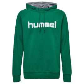 Hummel Sudadera Con Capucha Go Cotton Logo 3XL Evergreen