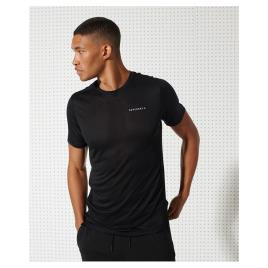 Superdry Camiseta Manga Curta Training Active S Black