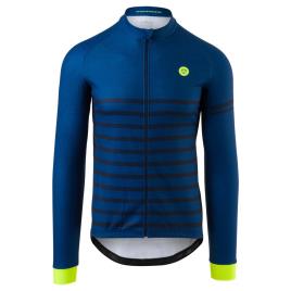 Agu Jersey Manga Comprida Melange Essential 2XL Rebel Blue