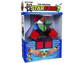 Puzzle  The Amazing Star Cube: 2 Piece Transforming Geometric Puzzle (Idade Mínima: 4)