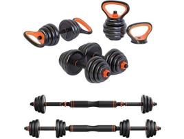 Conjunto Dumbbell  6 em 1 20kg