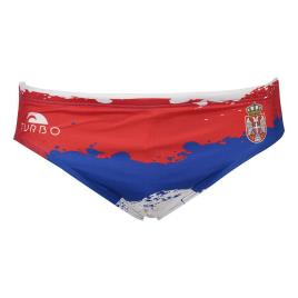 Turbo Slip De Banho Srbja M Red / Navy