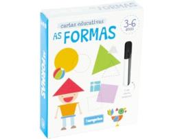 Cartas  Cartas Educativas - As Formas (Idade Mínima: 3 anos - 30 Peças)