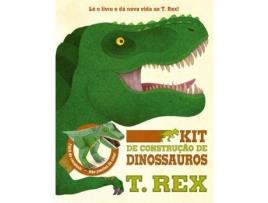 Livro Kit de Construção de Dinossauros - T Rex de Jonathan Woodward (Português)