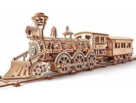 Jogo Didático  Wooden Toy Train Set with Railway - 34x7? (Idade Mínima: 4)