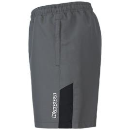 Kappa Calças Curtas Passo L Grey Smoke / Black