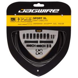 Jagwire Sport Xl Shift Cable Kit One Size Black