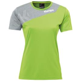 Kempa Camiseta Manga Corta Core 2.0 XS Hope Green / Dark Grey Melange