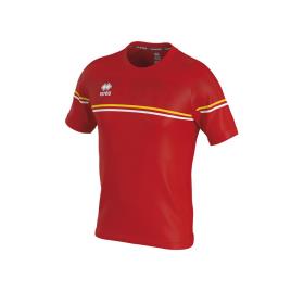 Errea Jersey Junior Diamantis Maglia 11-124 Months Red / Yellow / White