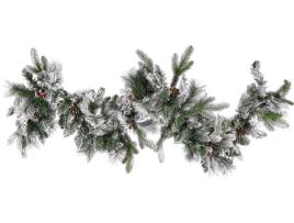 Guirlanda com efeito de neve e iluminação LED 180 cm WHITEHORN