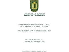 Livro Expresiones-Impresiones Del Cuerpo En Nuestra Cultura Occidental de Beatriz Fernández Díez (Espanhol)