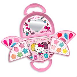 Color Baby Maleta Maquiagem Hello Kitty One Size Pink