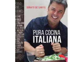 Livro Pura Cocina Italiana de Donato De Santis (Espanhol)