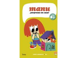 Livro Manu, ¡Sorpresas En Casa! de Diego Arandojo (Espanhol)