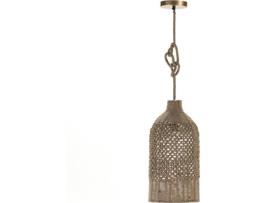 Candeeiro de Teto ELS BANYS Baltra (Castanho - E27 - Máx. 40W - Corda)