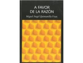 Livro A Favor De La Razón de Miguel Ángel Quintanilla Fisac (Espanhol)