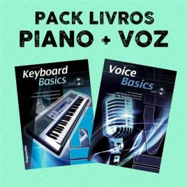 Conjunto de 2 Livros Keyboard Basics + Voice Basics