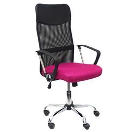 Cadeira de Escritório Gontar  710CRRP Preto Cor de Rosa