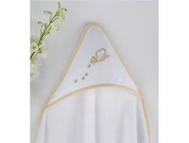Toalha de Banho PIELSA BABY Butterfly 122127 (100x100 - Branco)
