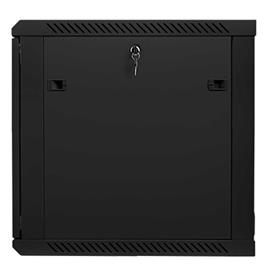 Armario Rack  12U 600X600X635 Auto Ensamblado 19 Hasta 60 KG Negro