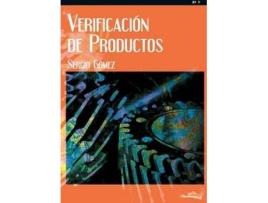 Livro Verificación De Productos de Sergio Gómez González (Espanhol)