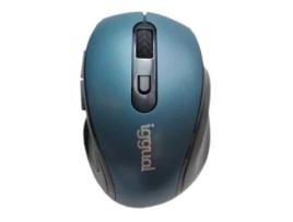 Ratón inalámbrico ERGONOMIC-M-1600DPI azul