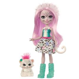 Boneca Enchantimals Sybill Snow Leopard and Flake Mattel Enchantimals Sybill Snow Leopard y Flake (15 cm)