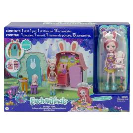 Enchantimals Com Casa De Campo Bree Bunny One Size Multicolor