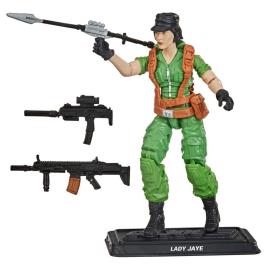 Hasbro Figura G.i. Joe Retro Lady Laye 9.5 Cm One Size Blue / Black / Green / Brown