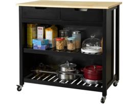 Carrinho de Cozinha  FKW74-SCH (MDF - 100 x 60 x 94cm)