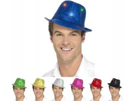 Chapéu  Com Lantejoulas E Luz