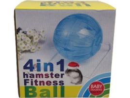Bola para Hamster CARNO - PET PRODUCTS 4 em 1 (12 cm)