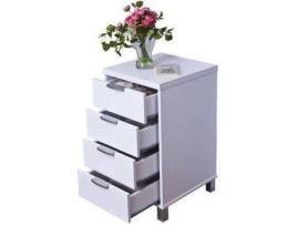 Cómoda TOPKIT Andaluzia (Branco - Aglomerado de Alta Densidade e Melamina - 75 x 40.5 x 45 cm)