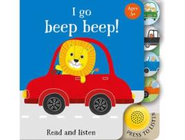 Livro Iseek/I Go...Beep Beep (Sound Book) de Insight (Inglês - 2020)