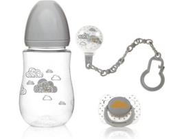 Chupetas KIOKIDS +0 Meses Cinzento