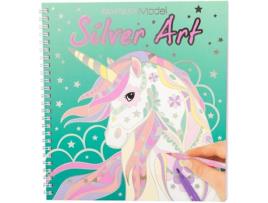 Livro de Colorir Fantasy Model Silver Art
