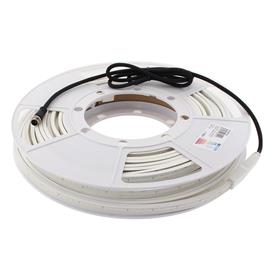 Fita led 220v smd2835 120led/m 0-10v regulável corte 10cm bobina 25 metros branco neutro