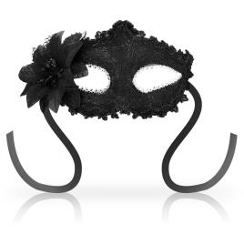 OHMAMA MASCARA FLOR LATERAL VENETIAN EYEMASK - PRETO